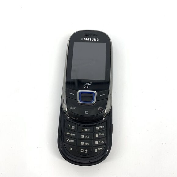 Samsung TracFone Slider Cell Phone Black Prepaid Service Provider No Contract - Picture 3 of 5